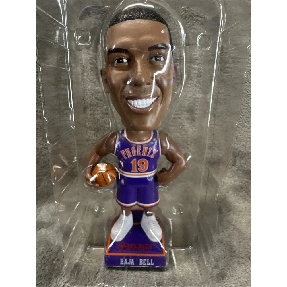 Sports Authority Raja Bell 19 Phoenix Suns Bobble Head 2005-06 Purple 1‎ Of 5
